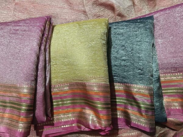 Banarasi Tissue Silk Sarees - Image 3